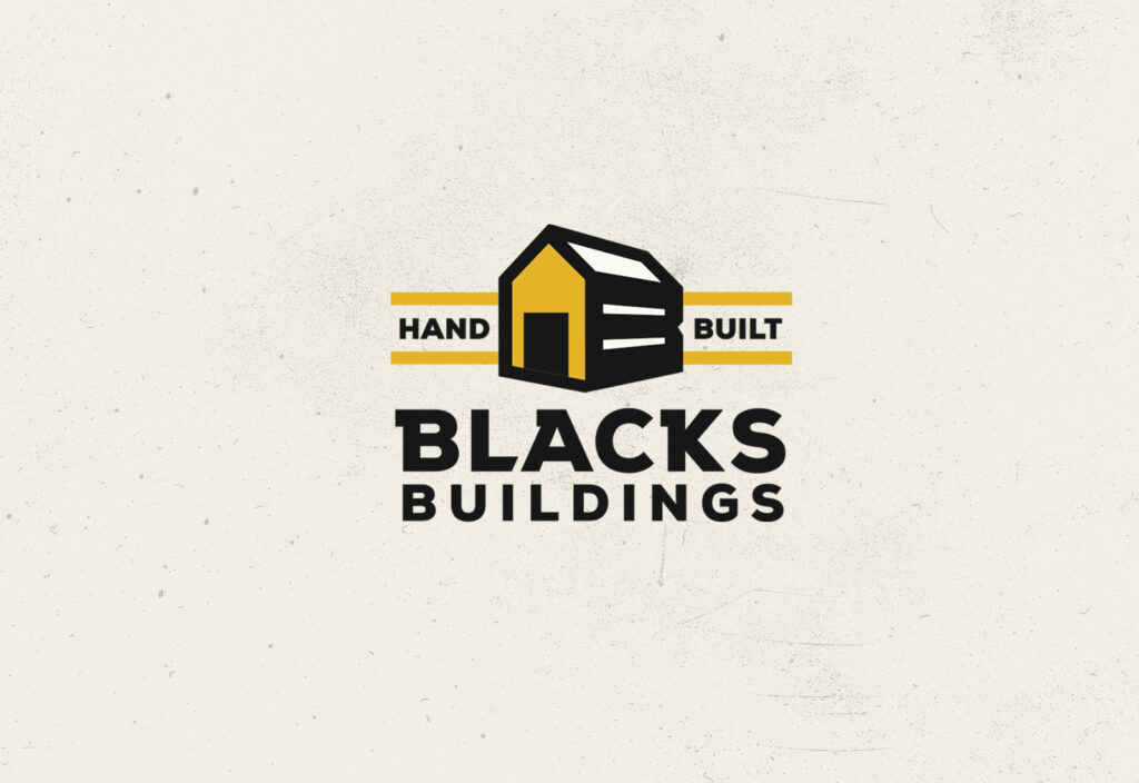 Blacks Buildings Tennessee shed company branding logo