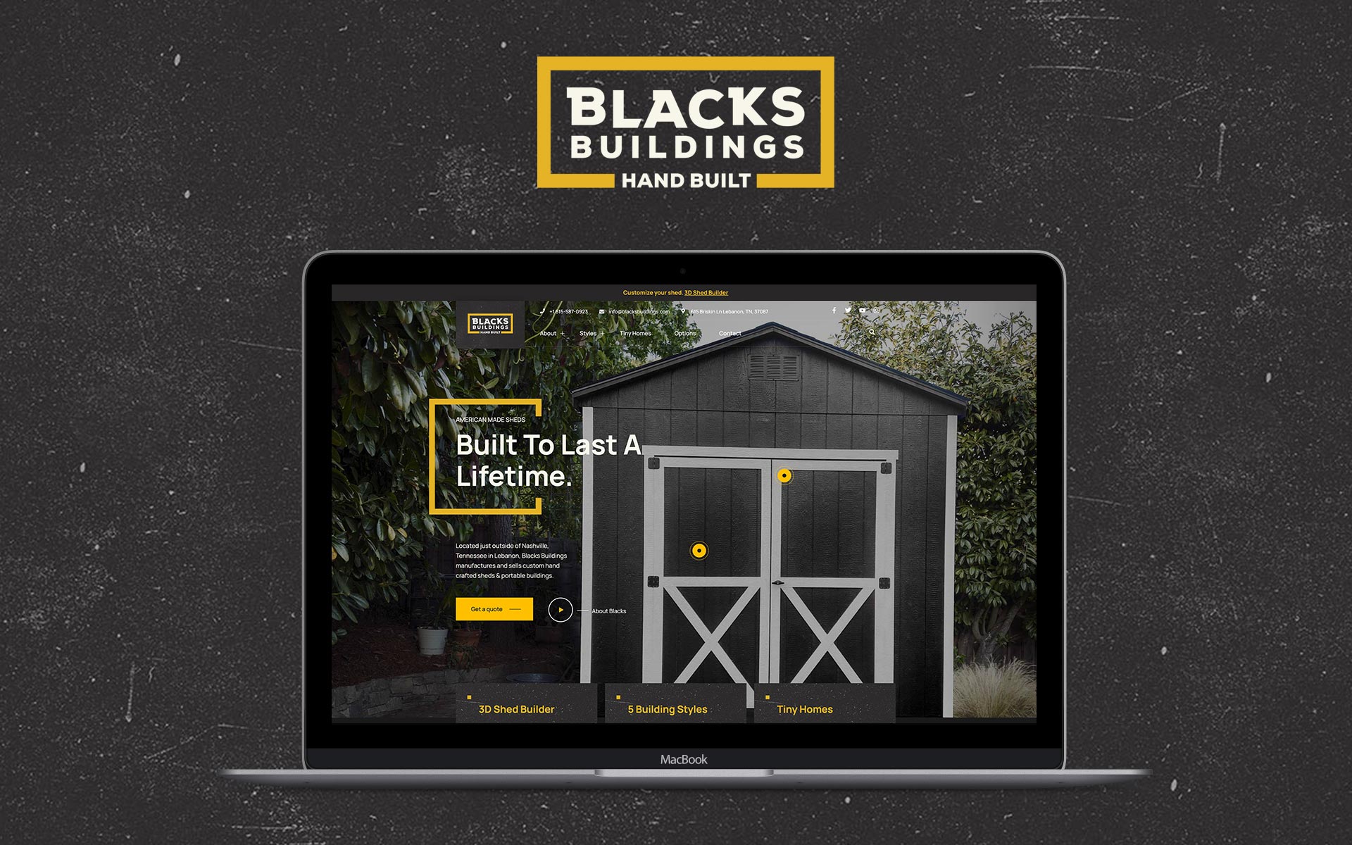 blacks buildings laptop mockup