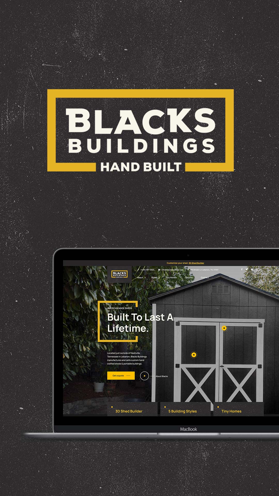 blacks buildings laptop mockup