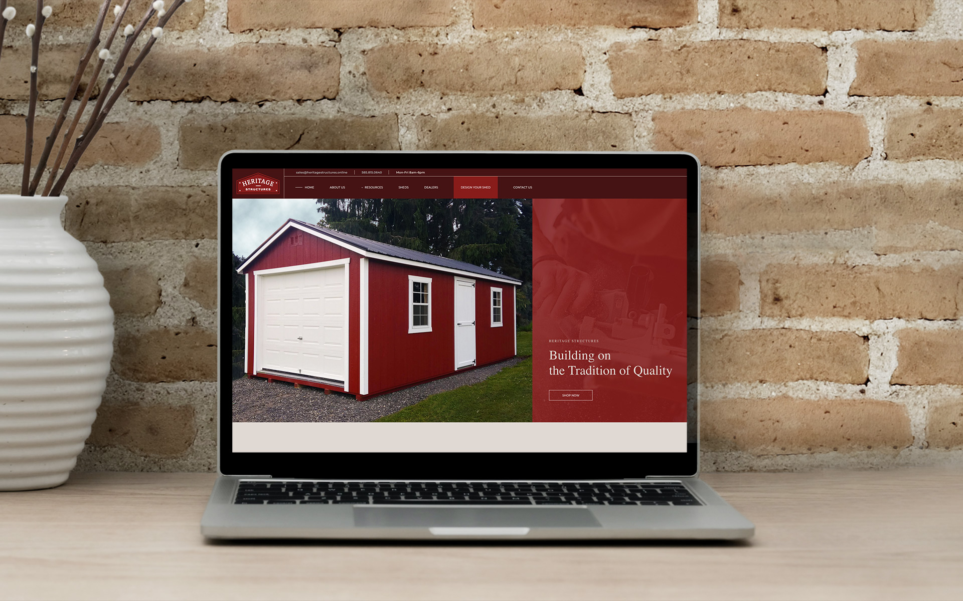 heritage-structures-website-laptop