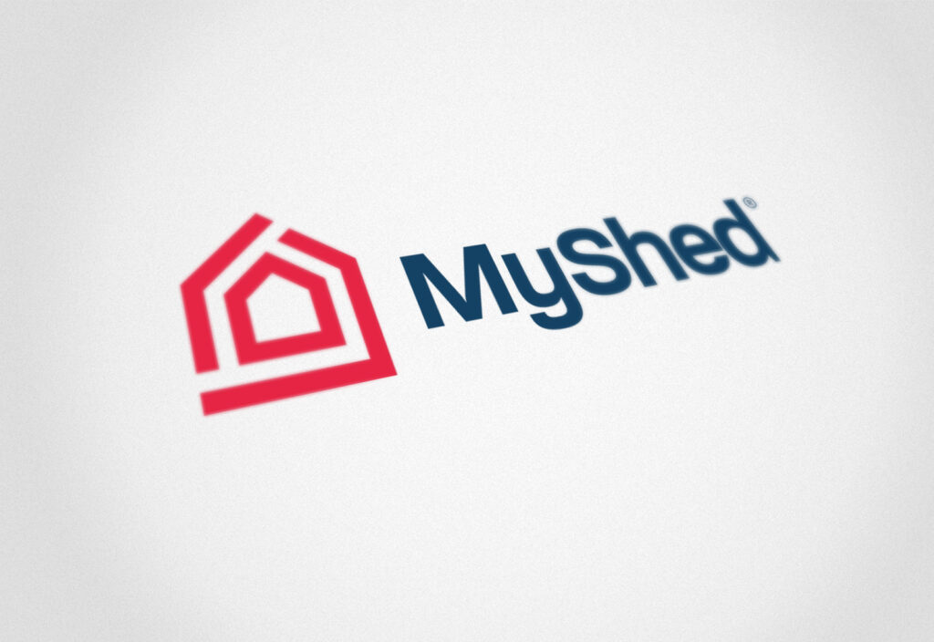 MyShed Solutions Portable Building 3D builder logo