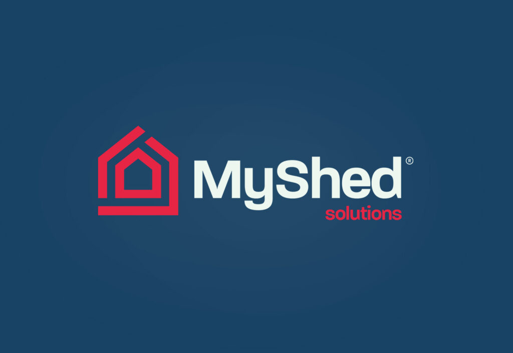 MyShed Solutions Portable Building logo main brand mark