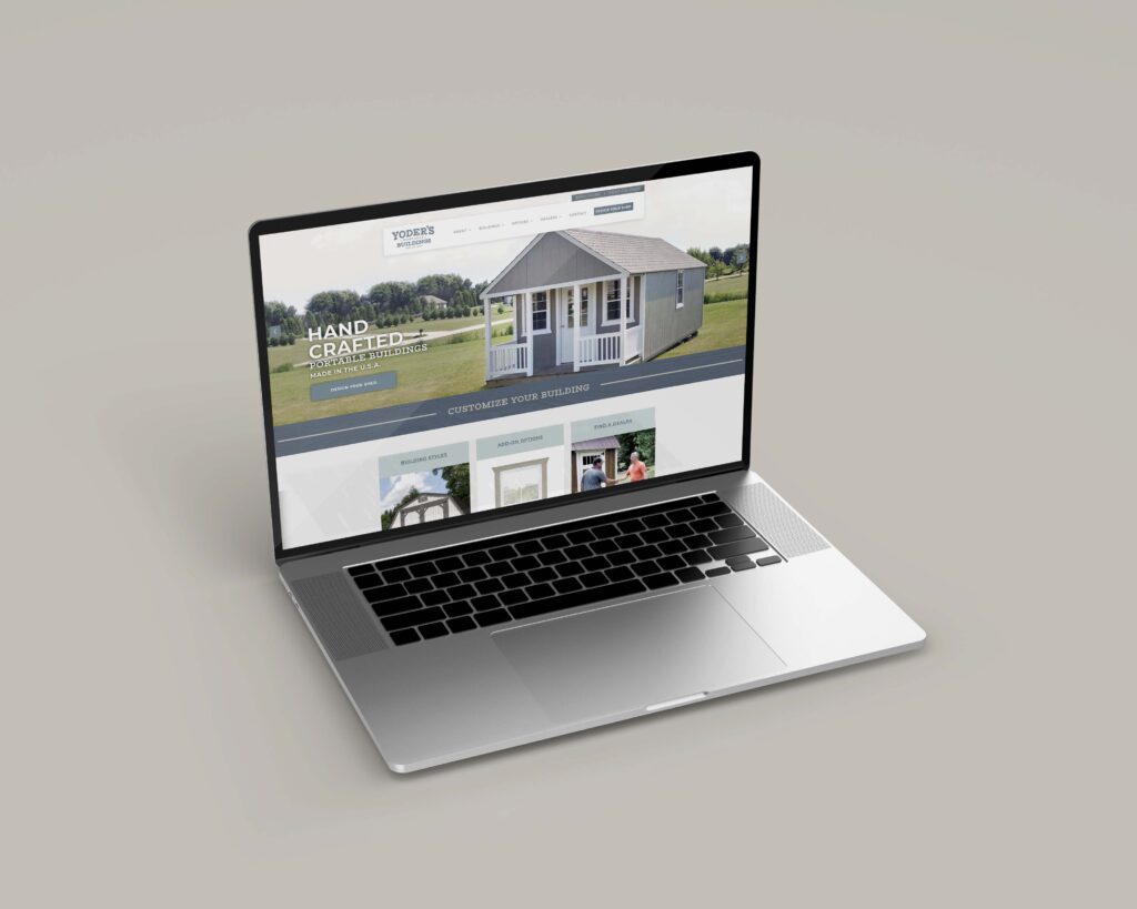 Yoder Portable Buildings website